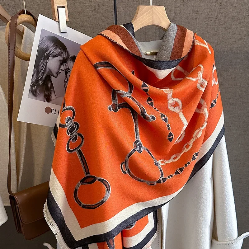 2024 Lüks Sıcak Pashmina Şal K - Woven Scarf Blanket incelemesi ve fiyatı